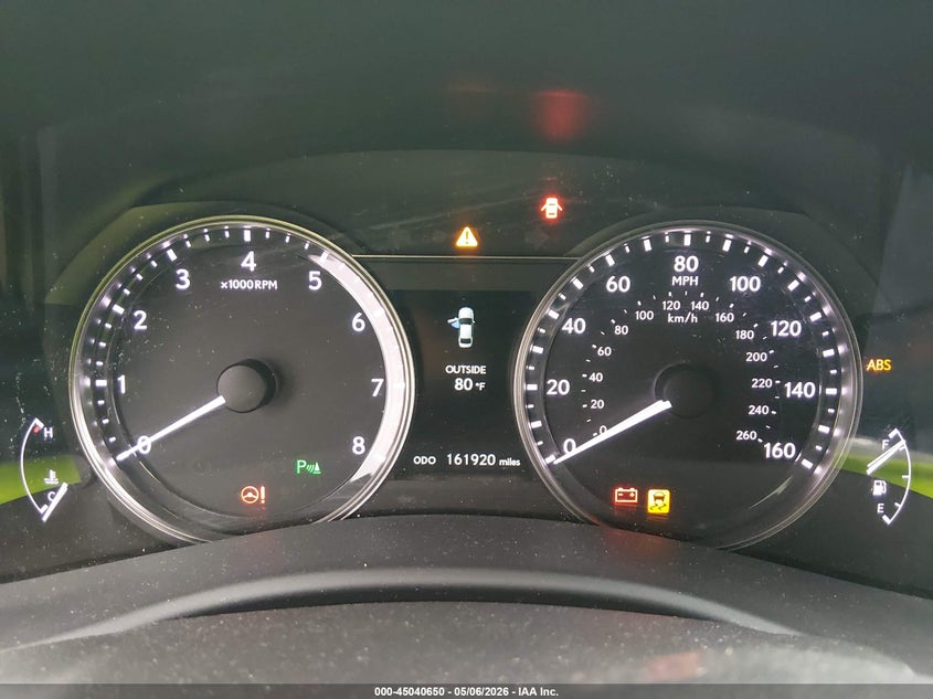2013 Lexus Gs VIN JTHBE1BL1D5023270 IAAI salvage auction — FRONT END, Salvage (Texas), sold $1,775 on 2026-07-06 (photo 7)