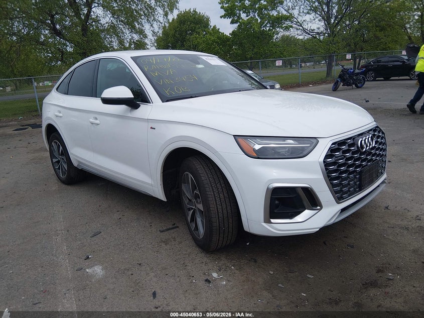 2024 Audi Q5 sportback VIN WA14AAFY3R2043454 — IAAI salvage auction photo