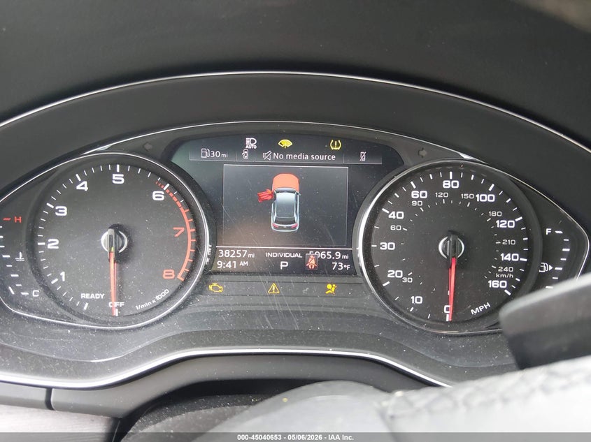 2024 Audi Q5 sportback VIN WA14AAFY3R2043454 IAAI salvage auction — LEFT FRONT, Salvage (New Jersey), sold $14,700 on 2026-08-17 (photo 7)