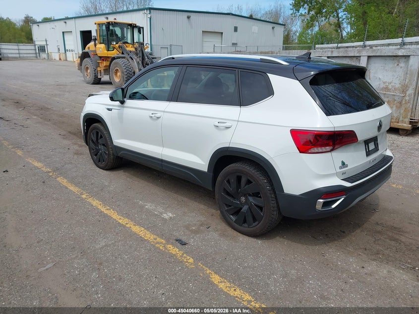 2024 Volkswagen Taos VIN 3VVVX7B27RM041732 IAAI salvage auction — FRONT END, Clear (Michigan), sold $8,300 on 2026-07-15 (photo 3)