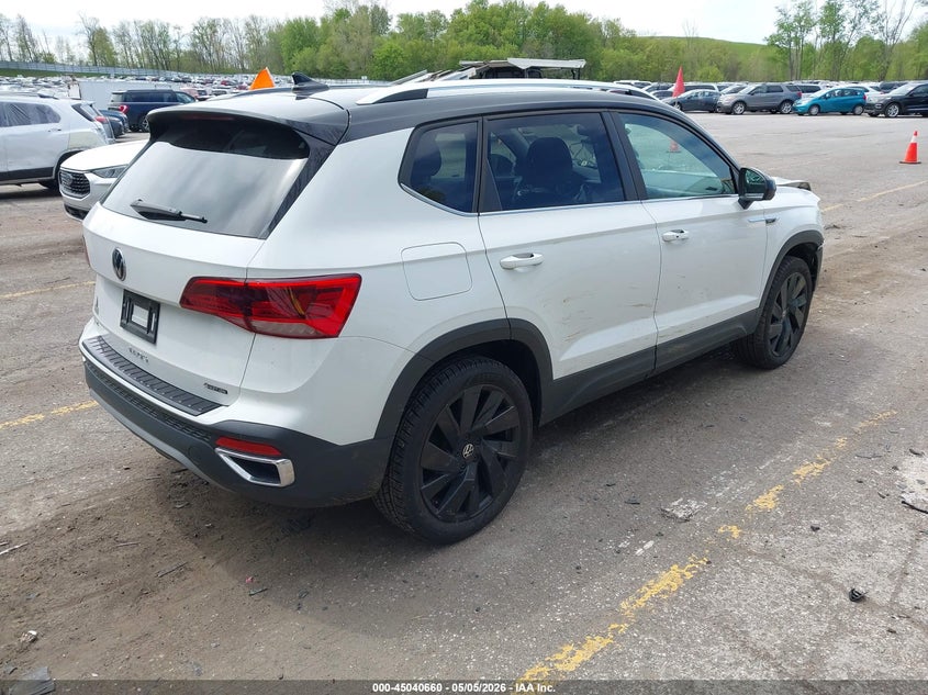 2024 Volkswagen Taos VIN 3VVVX7B27RM041732 IAAI salvage auction — FRONT END, Clear (Michigan), sold $8,300 on 2026-07-15 (photo 4)