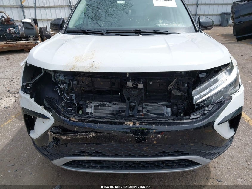2024 Volkswagen Taos VIN 3VVVX7B27RM041732 IAAI salvage auction — FRONT END, Clear (Michigan), sold $8,300 on 2026-07-15 (photo 6)