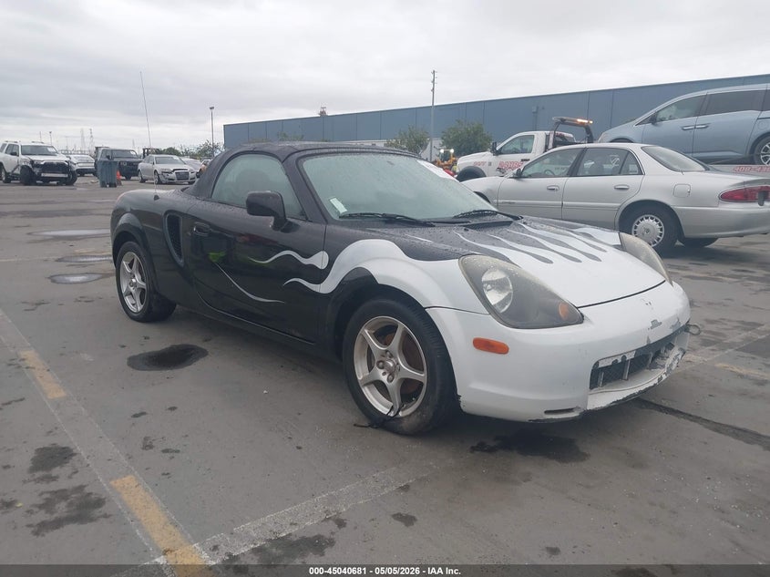 2001 Toyota Mr2 VIN JTDFR320410029422 IAAI salvage auction — FRONT END, Clear - Dealer Only (California), sold $825 on 2026-07-20 (photo 1)