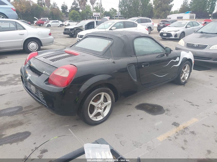 2001 Toyota Mr2 VIN JTDFR320410029422 IAAI salvage auction — FRONT END, Clear - Dealer Only (California), sold $825 on 2026-07-20 (photo 4)