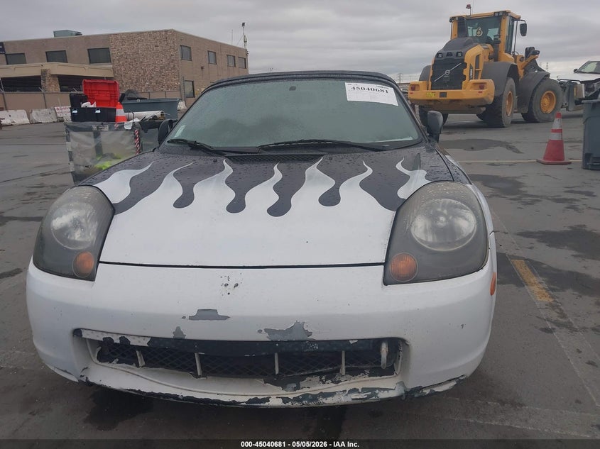 2001 Toyota Mr2 VIN JTDFR320410029422 IAAI salvage auction — FRONT END, Clear - Dealer Only (California), sold $825 on 2026-07-20 (photo 6)
