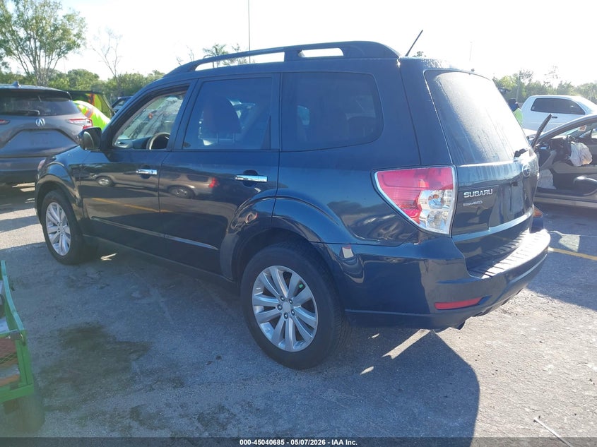 2011 Subaru Forester VIN JF2SHBDCXBH745183 IAAI salvage auction — RIGHT FRONT, Rebuildable (Florida), sold $350 on 2026-07-06 (photo 3)