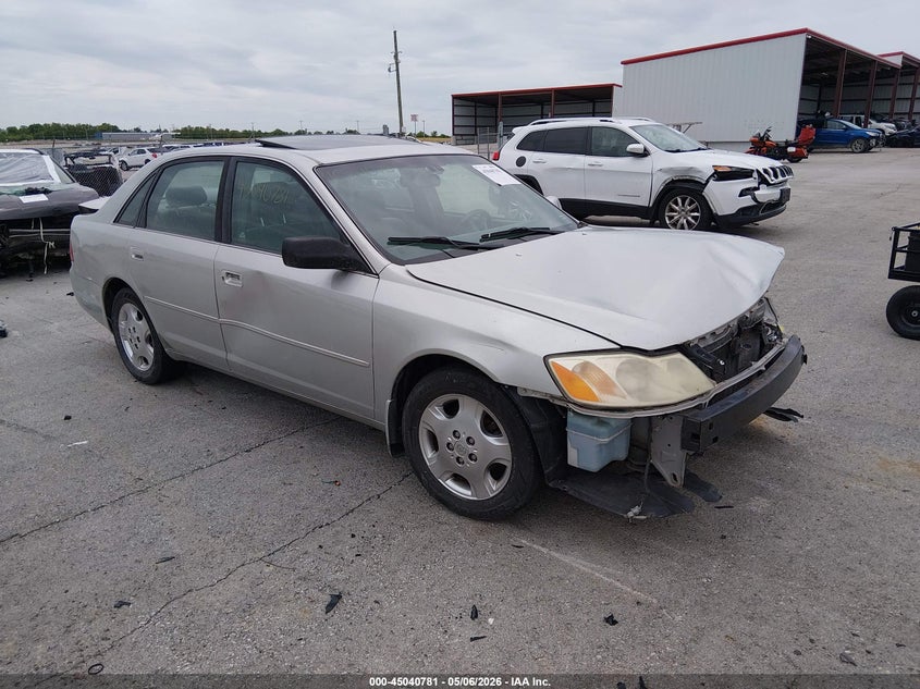 2004 Toyota Avalon VIN 4T1BF28B84U346252 IAAI salvage auction — FRONT & REAR, Salvage (Missouri), sold $425 on 2026-07-09 (photo 1)