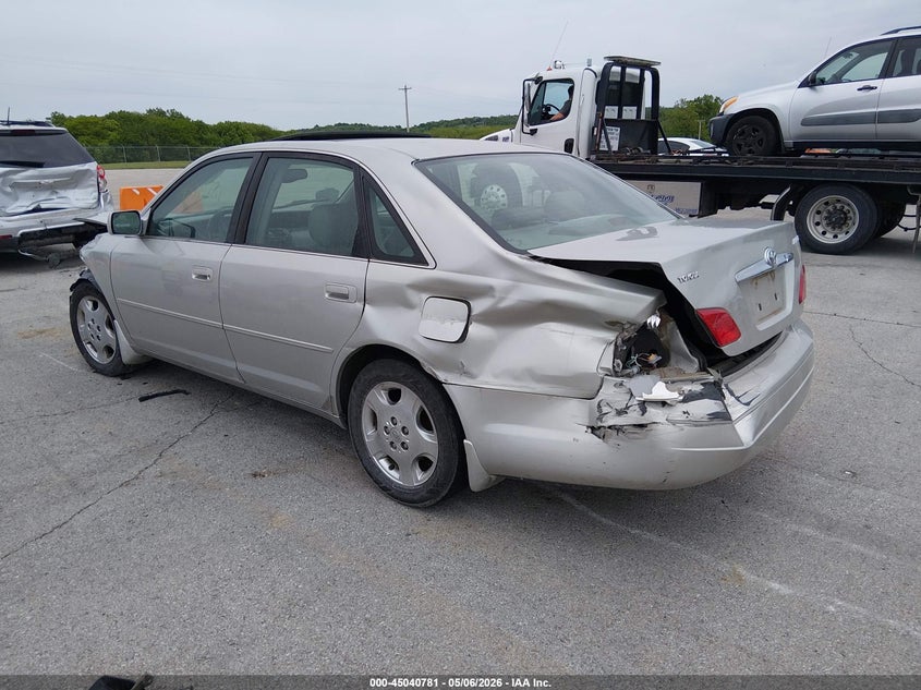 2004 Toyota Avalon VIN 4T1BF28B84U346252 IAAI salvage auction — FRONT & REAR, Salvage (Missouri), sold $425 on 2026-07-09 (photo 3)