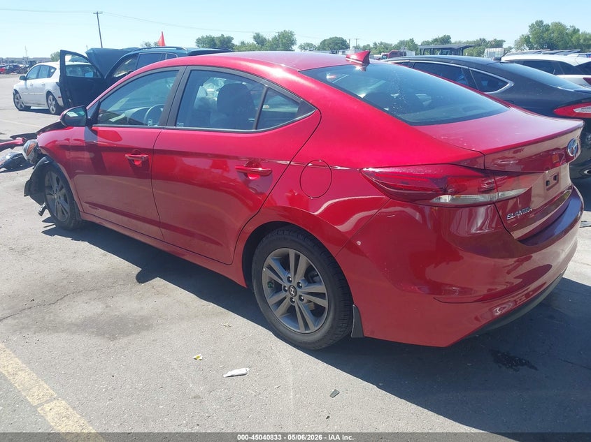 2018 Hyundai Elantra VIN 5NPD84LF7JH278996 IAAI salvage auction — FRONT END, Salvage (Utah), sold $1,625 on 2026-07-09 (photo 3)