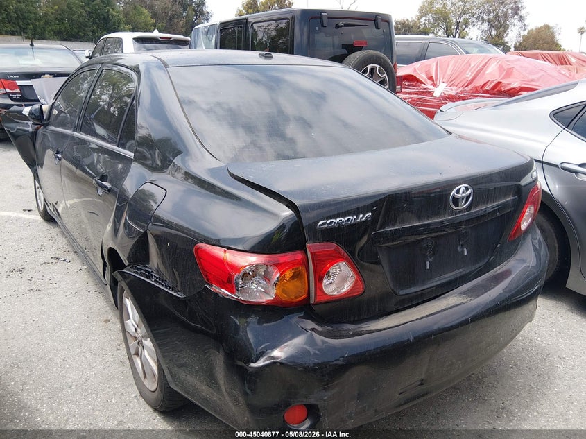 2010 Toyota Corolla VIN JTDBU4EE7AJ061303 IAAI salvage auction — FRONT & REAR, Salvage (California), sold $225 on 2026-07-30 (photo 3)