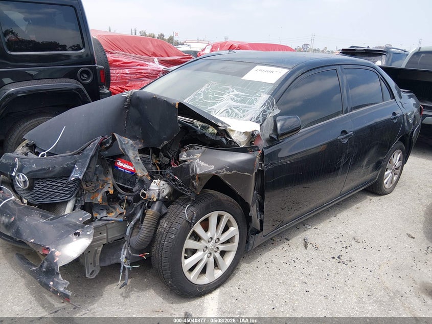 2010 Toyota Corolla VIN JTDBU4EE7AJ061303 IAAI salvage auction — FRONT & REAR, Salvage (California), sold $225 on 2026-07-30 (photo 6)