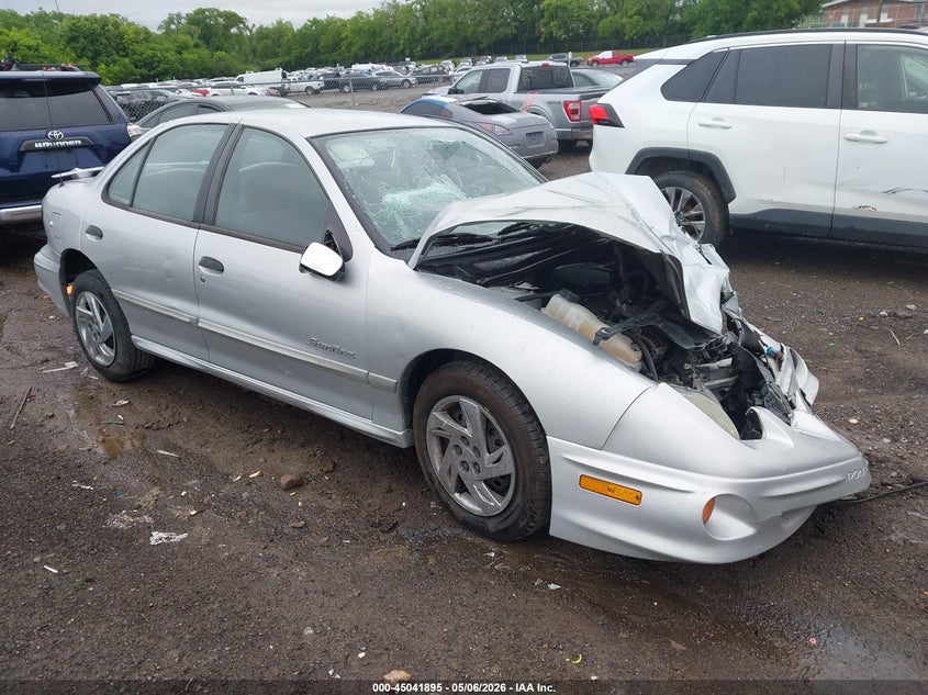 2002 Pontiac Sunfire VIN 1G2JB524627271428 IAAI salvage auction — FRONT END, Clear (Tennessee), sold $25 on 2026-07-09 (photo 1)