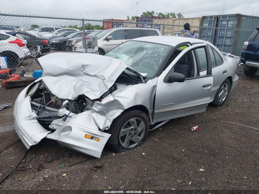 2002 Pontiac Sunfire VIN 1G2JB524627271428 IAAI salvage auction — FRONT END, Clear (Tennessee), sold $25 on 2026-07-09 (photo 2)