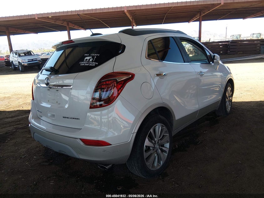 2017 Buick Encore VIN KL4CJASB4HB210755 IAAI salvage auction — LEFT SIDE, Salvage (Arizona), sold $1,700 on 2026-07-21 (photo 4)