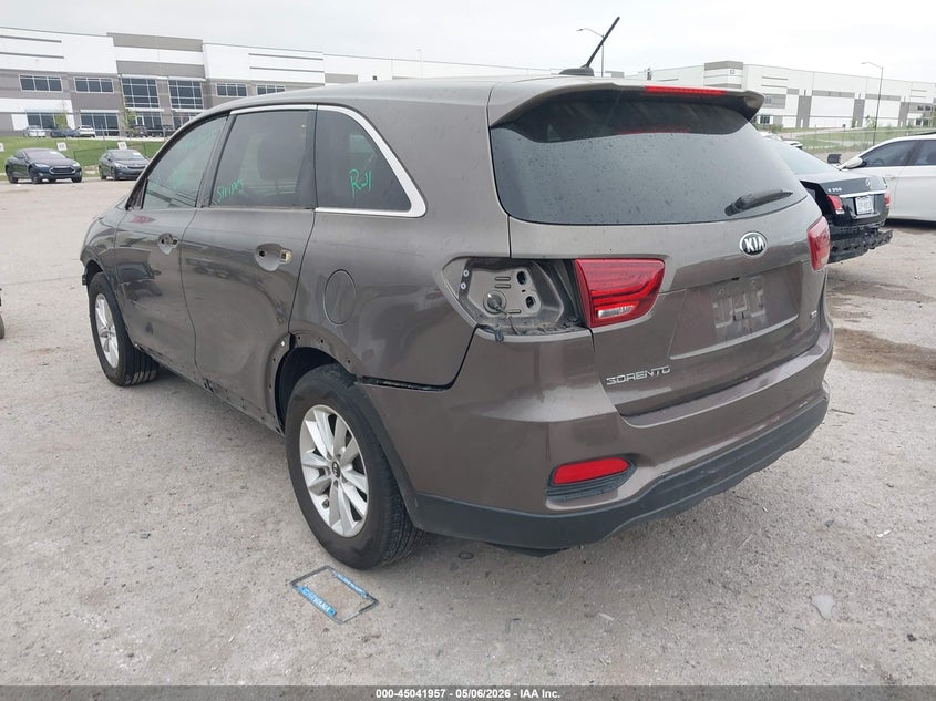 2019 Kia Sorento VIN 5XYPG4A33KG548114 IAAI salvage auction — FRONT END, Original (Texas), sold $2,300 on 2026-07-28 (photo 3)