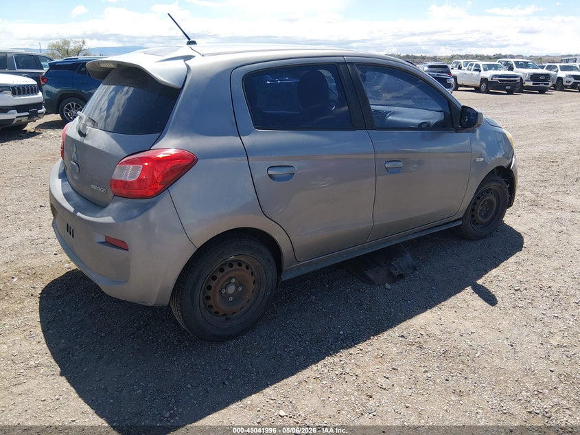 2017 Mitsubishi Mirage VIN ML32A3HJ6HH020919 IAAI salvage auction — FRONT END, Salvage (Colorado), sold $350 on 2026-07-15 (photo 4)