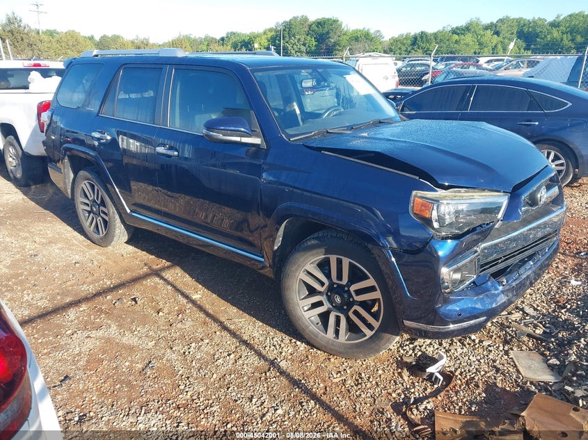 2016 Toyota 4runner VIN JTEZU5JR3G5134693 IAAI salvage auction — FRONT END, Salvage (North Carolina), sold $8,800 on 2026-07-27 (photo 1)
