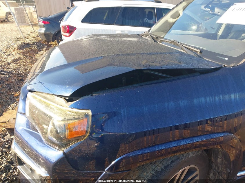 2016 Toyota 4runner VIN JTEZU5JR3G5134693 IAAI salvage auction — FRONT END, Salvage (North Carolina), sold $8,800 on 2026-07-27 (photo 6)