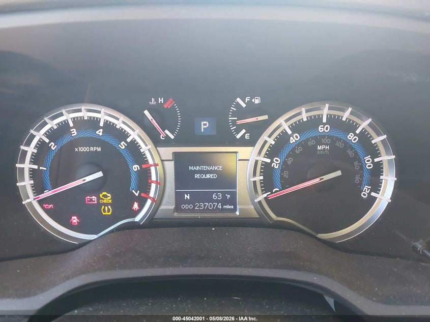 2016 Toyota 4runner VIN JTEZU5JR3G5134693 IAAI salvage auction — FRONT END, Salvage (North Carolina), sold $8,800 on 2026-07-27 (photo 7)