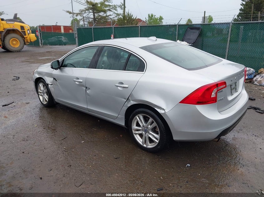 2012 Volvo S60 VIN YV1622FS3C2106907 IAAI salvage auction — LEFT SIDE, Clear (Virginia), sold $500 on 2026-07-27 (photo 3)
