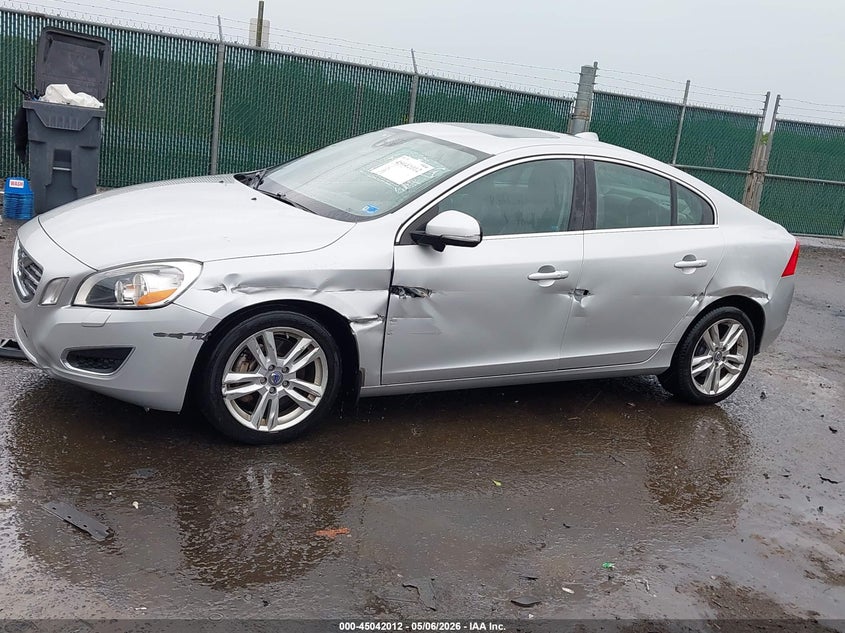 2012 Volvo S60 VIN YV1622FS3C2106907 IAAI salvage auction — LEFT SIDE, Clear (Virginia), sold $500 on 2026-07-27 (photo 6)