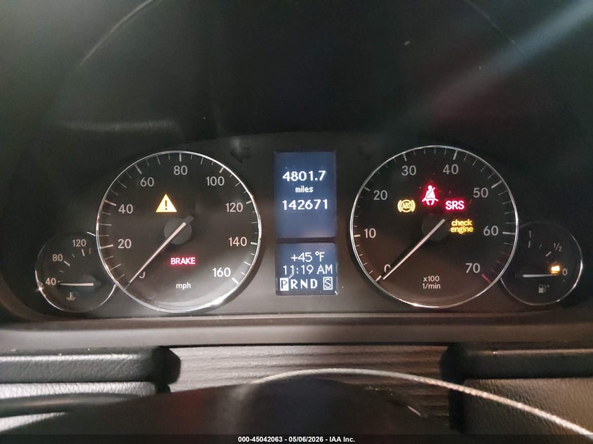2007 Mercedes-benz C-klasse VIN WDBRF92H97F929252 IAAI salvage auction — REAR END, Salvage (Colorado), sold $325 on 2026-07-14 (photo 7)