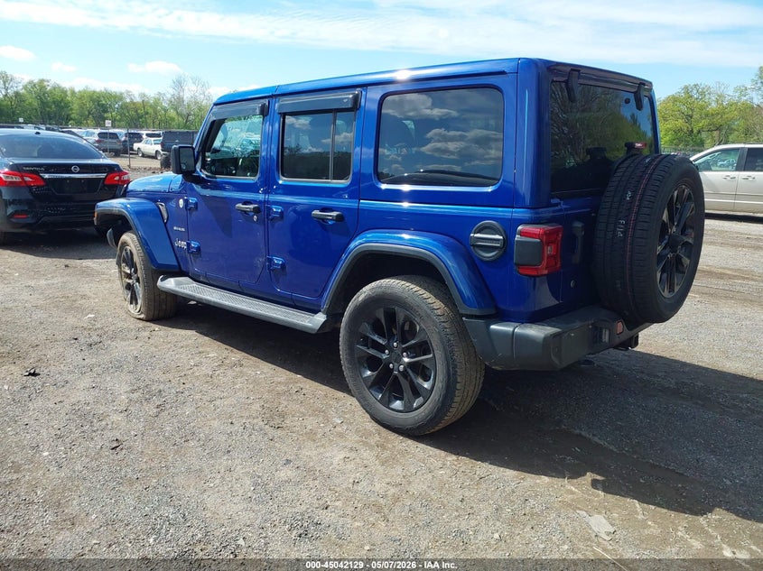 2018 Jeep Wrangler / VIN 1C4HJXEG0JW253381 IAAI salvage auction — LEFT FRONT, Salvage Title, sold $7,700 on 2026-07-12 (photo 3)