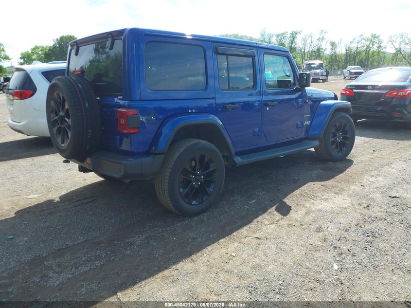 2018 Jeep Wrangler / VIN 1C4HJXEG0JW253381 IAAI salvage auction — LEFT FRONT, Salvage Title, sold $7,700 on 2026-07-12 (photo 4)