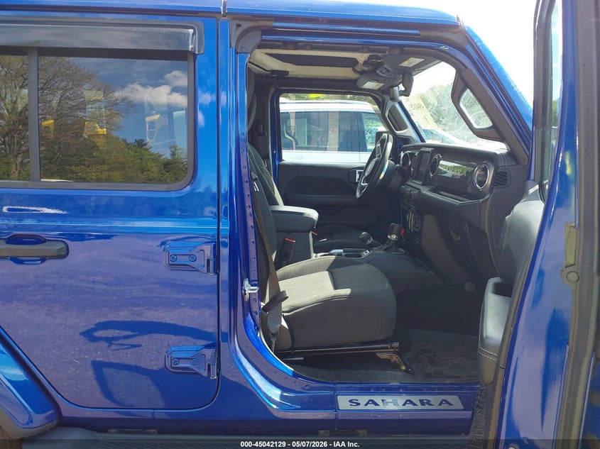 2018 Jeep Wrangler / VIN 1C4HJXEG0JW253381 IAAI salvage auction — LEFT FRONT, Salvage Title, sold $7,700 on 2026-07-12 (photo 5)