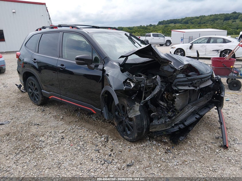 2020 Subaru Forester VIN JF2SKAMC3LH532041 IAAI salvage auction — FRONT END, Salvage Title, sold $1,000 on 2026-07-23 (photo 1)