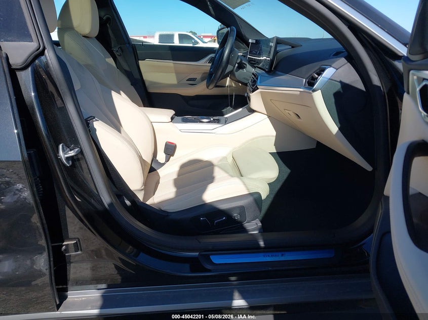 2024 BMW I4 VIN WBY43AW09RFT41332 IAAI salvage auction — FRONT END, Wait Title, sold $18,100 on 2026-08-27 (photo 5)