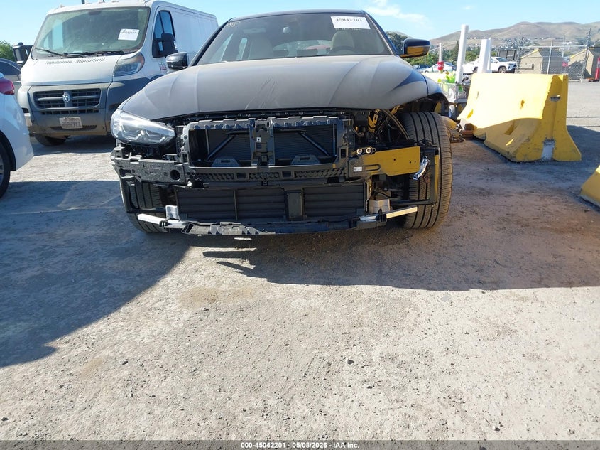2024 BMW I4 VIN WBY43AW09RFT41332 IAAI salvage auction — FRONT END, Wait Title, sold $18,100 on 2026-08-27 (photo 6)