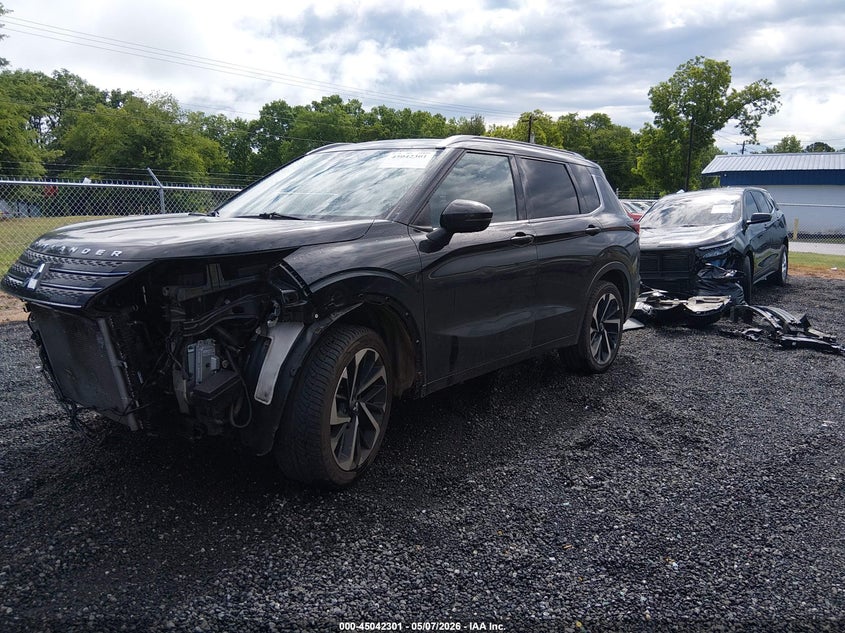 2022 Mitsubishi Outlander VIN JA4J3VA8XNZ061432 IAAI salvage auction — FRONT END, Salvage (South Carolina), sold $6,100 on 2026-07-07 (photo 2)