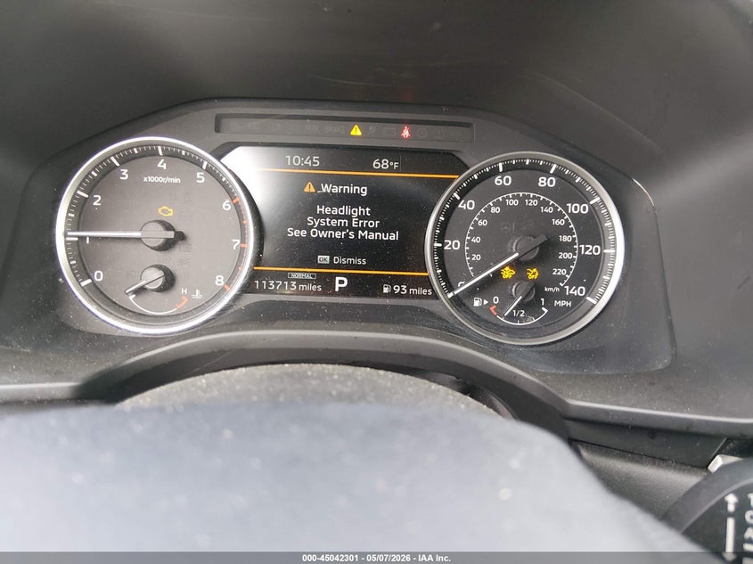 2022 Mitsubishi Outlander VIN JA4J3VA8XNZ061432 IAAI salvage auction — FRONT END, Salvage (South Carolina), sold $6,100 on 2026-07-07 (photo 7)