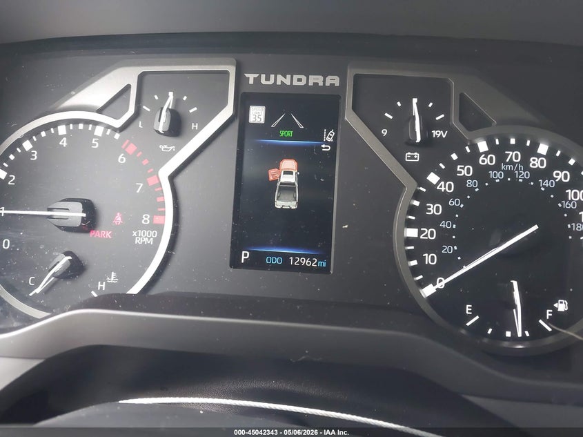 2025 Toyota Tundra VIN 5TFLA5DB7SX242667 IAAI salvage auction — WATER/FLOOD, Salvage (Texas), sold $29,450 on 2026-07-06 (photo 7)