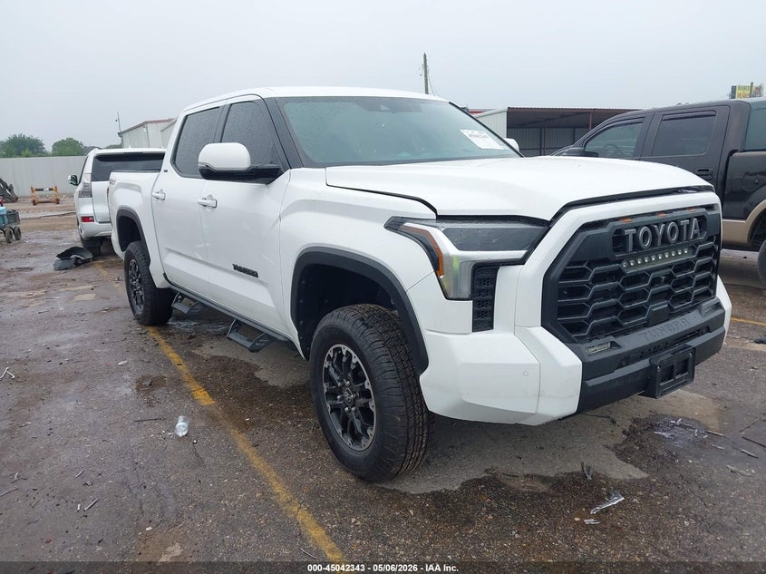 2025 Toyota Tundra VIN 5TFLA5DB7SX242667 IAAI salvage auction — WATER/FLOOD, Salvage (Texas), sold $29,450 on 2026-07-06 (photo 1)