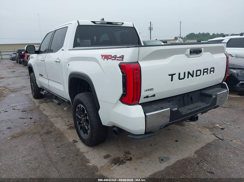2025 Toyota Tundra VIN 5TFLA5DB7SX242667 IAAI salvage auction — WATER/FLOOD, Salvage (Texas), sold $29,450 on 2026-07-06 (photo 3)