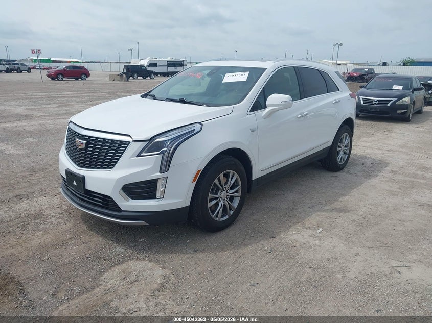 2022 Cadillac Xt5 VIN 1GYKNCR43NZ132152 IAAI salvage auction — HAIL, Original (Texas), sold $10,250 on 2026-07-15 (photo 2)