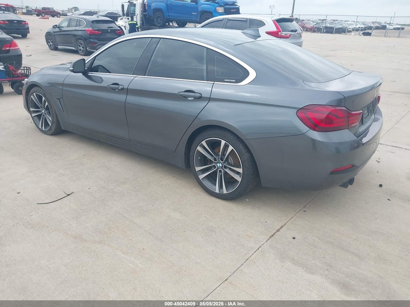 2020 BMW 4er VIN WBA4J1C00LCD96658 IAAI salvage auction — WATER/FLOOD, Salvage (Texas), sold $4,350 on 2026-08-07 (photo 3)