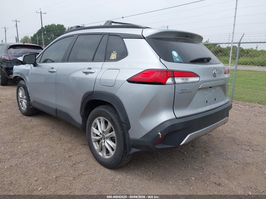 2023 Toyota Corolla cross VIN 7MUCAAAG6PV043024 IAAI salvage auction — FRONT END, Original (Texas), sold $7,150 on 2026-07-21 (photo 3)