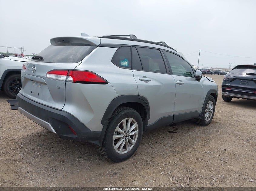 2023 Toyota Corolla cross VIN 7MUCAAAG6PV043024 IAAI salvage auction — FRONT END, Original (Texas), sold $7,150 on 2026-07-21 (photo 4)
