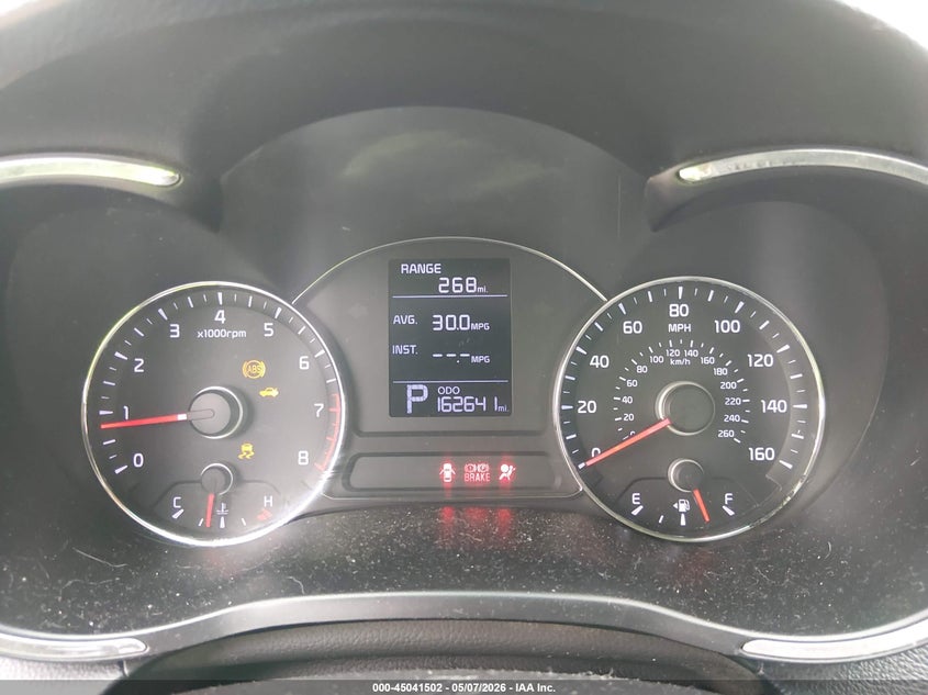 2014 Kia Forte VIN KNAFK4A67E5070519 IAAI salvage auction — SIDE, Salvage (Texas), sold $775 on 2026-07-13 (photo 7)