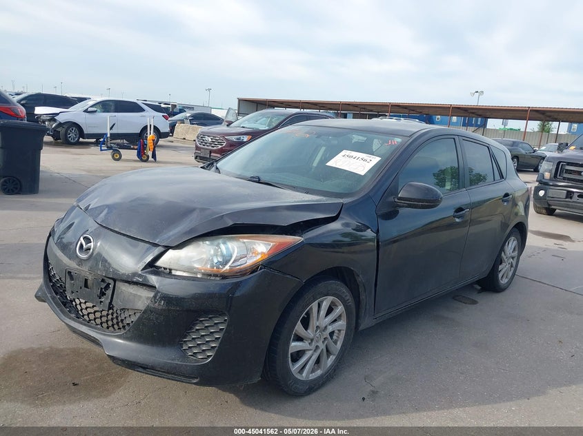 2012 Mazda 3 VIN JM1BL1L76C1663652 IAAI salvage auction — FRONT END, Original (Texas), sold $1,675 on 2026-07-15 (photo 2)