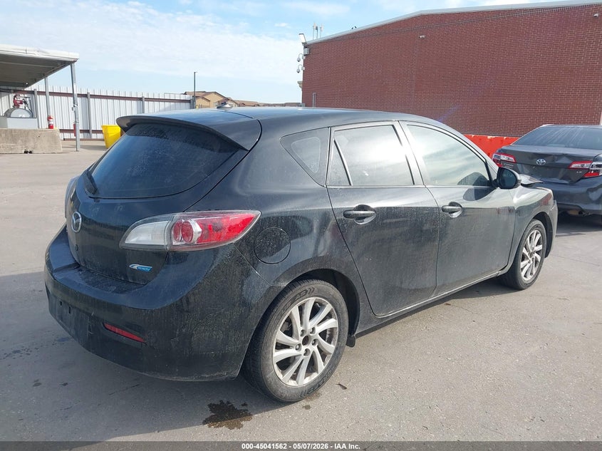 2012 Mazda 3 VIN JM1BL1L76C1663652 IAAI salvage auction — FRONT END, Original (Texas), sold $1,675 on 2026-07-15 (photo 4)