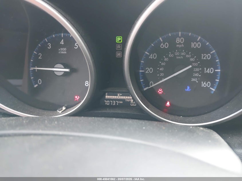 2012 Mazda 3 VIN JM1BL1L76C1663652 IAAI salvage auction — FRONT END, Original (Texas), sold $1,675 on 2026-07-15 (photo 7)