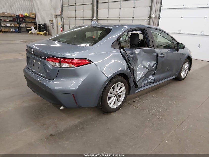 2025 Toyota Corolla VIN 5YFB4MDE8SP285128 IAAI salvage auction — RIGHT SIDE, Salvage (Minnesota), sold $7,525 on 2026-07-21 (photo 4)