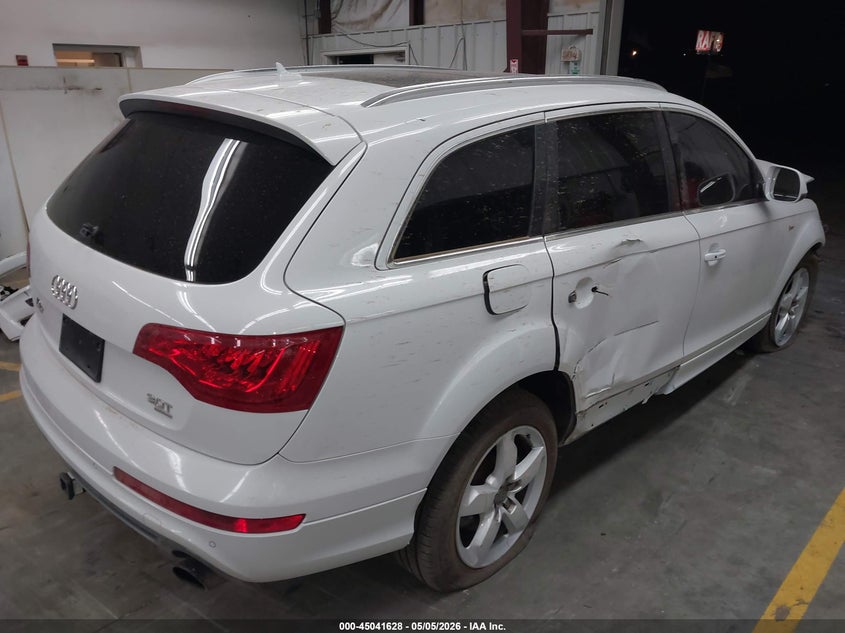2015 Audi Q7 VIN WA1DGAFE7FD003639 IAAI salvage auction — FRONT END, Salvage (Arizona), sold $300 on 2026-07-07 (photo 4)