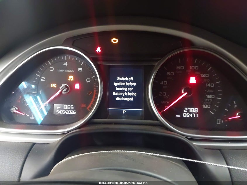 2015 Audi Q7 VIN WA1DGAFE7FD003639 IAAI salvage auction — FRONT END, Salvage (Arizona), sold $300 on 2026-07-07 (photo 7)