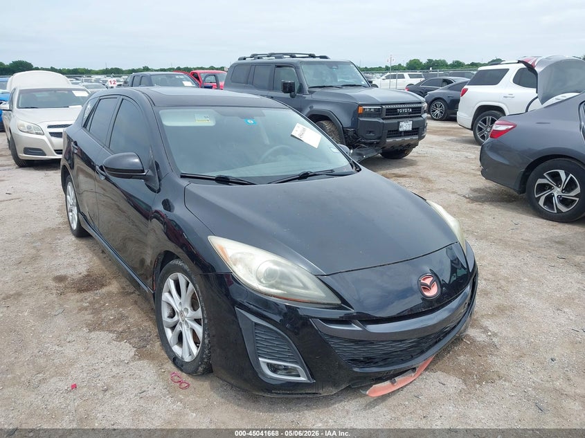 2010 Mazda 3 VIN JM1BL1H57A1315640 IAAI salvage auction — FRONT END, Original (Texas), sold $750 on 2026-07-21 (photo 1)