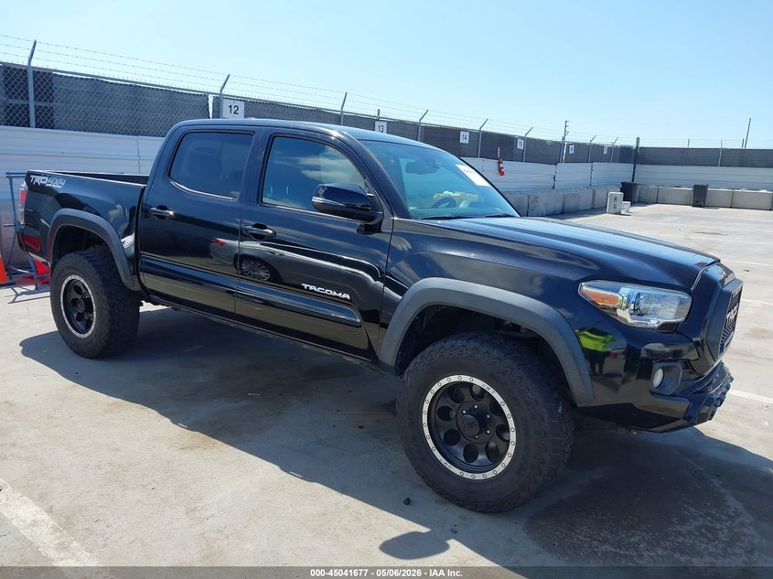 2021 Toyota Tacoma VIN 5TFCZ5AN3MX266748 IAAI salvage auction — LEFT FRONT, Salvage (California), sold $16,400 on 2026-08-02 (photo 1)